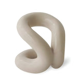 Nordisk keramikholder med rebknude til makeupbørster og småting