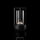 Trådløs genopladelig bordlampe i metal i nordisk stil