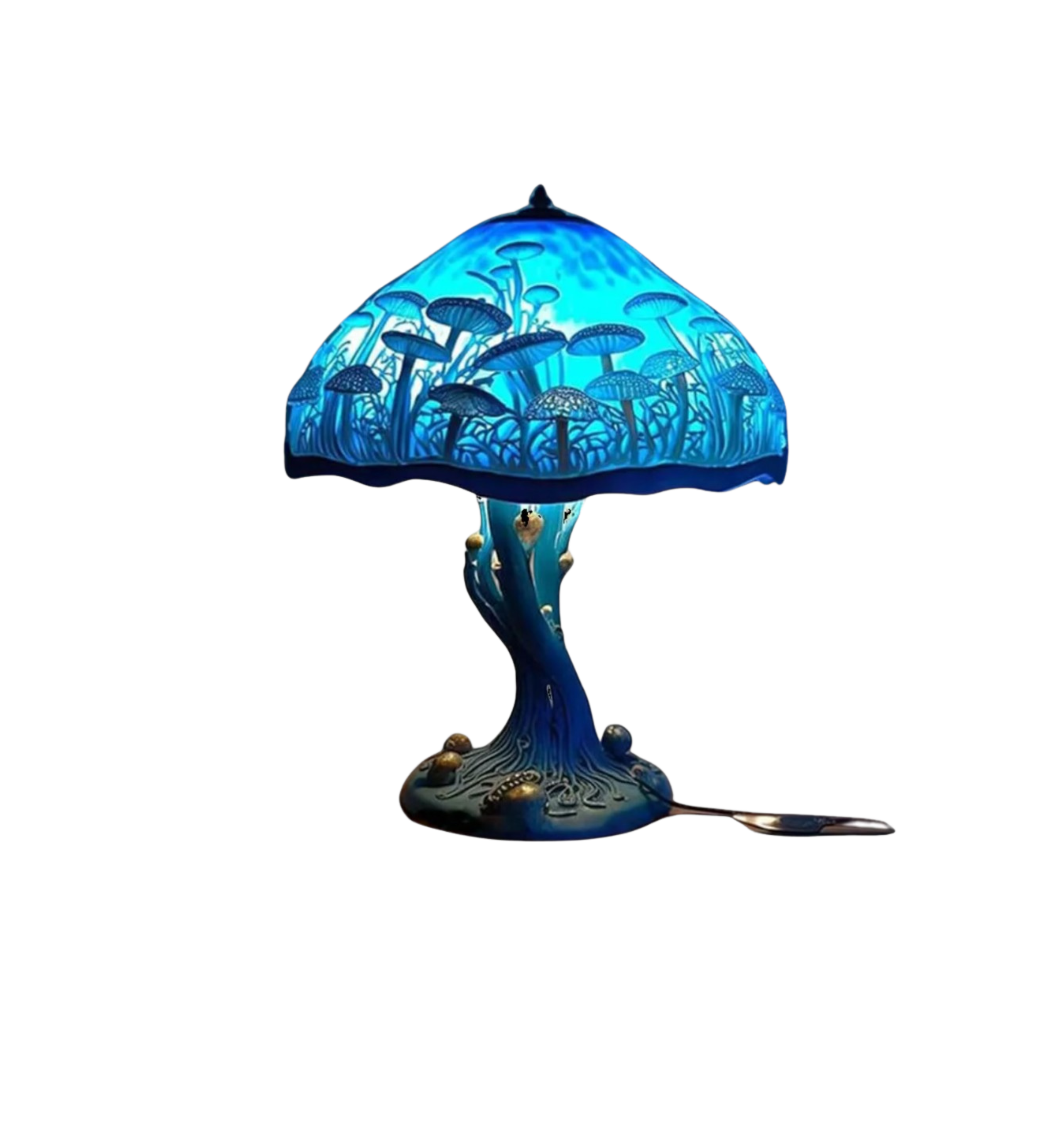 AmberForest | Bordlampe Vintage - Svampe LED Dæmpbar