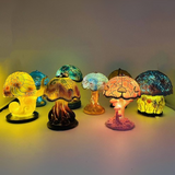 AmberForest | Bordlampe Vintage - Svampe LED Dæmpbar