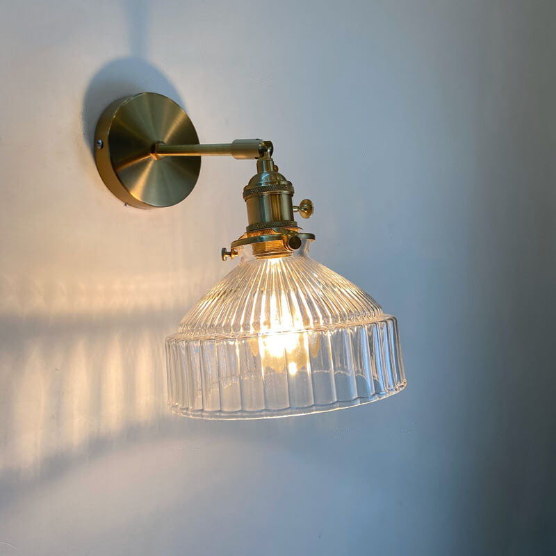 AmberGlass | Væglampe Vintage - LED Dæmpbar