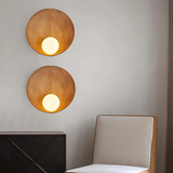 AmberGlow | Væglampe Moderne - Rund Skål LED