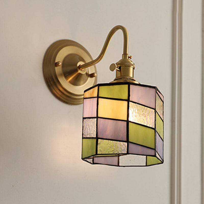 AmberGlow | Væglampe Vintage - Glas Skærm LED
