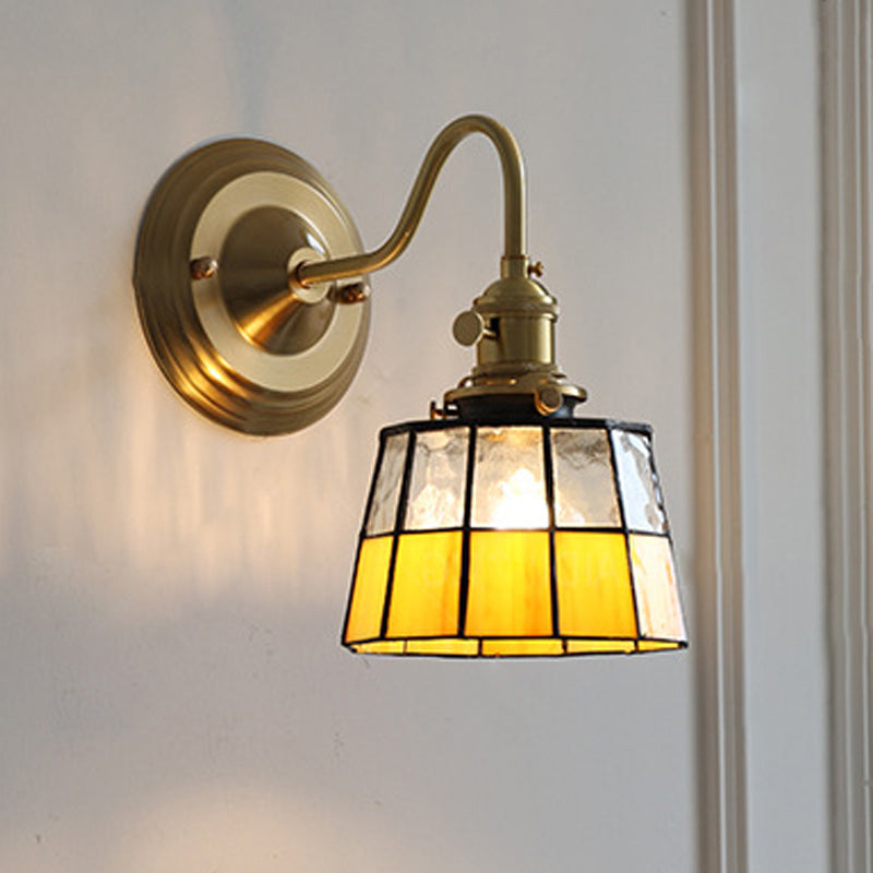 AmberGlow | Væglampe Vintage - Glas Skærm LED
