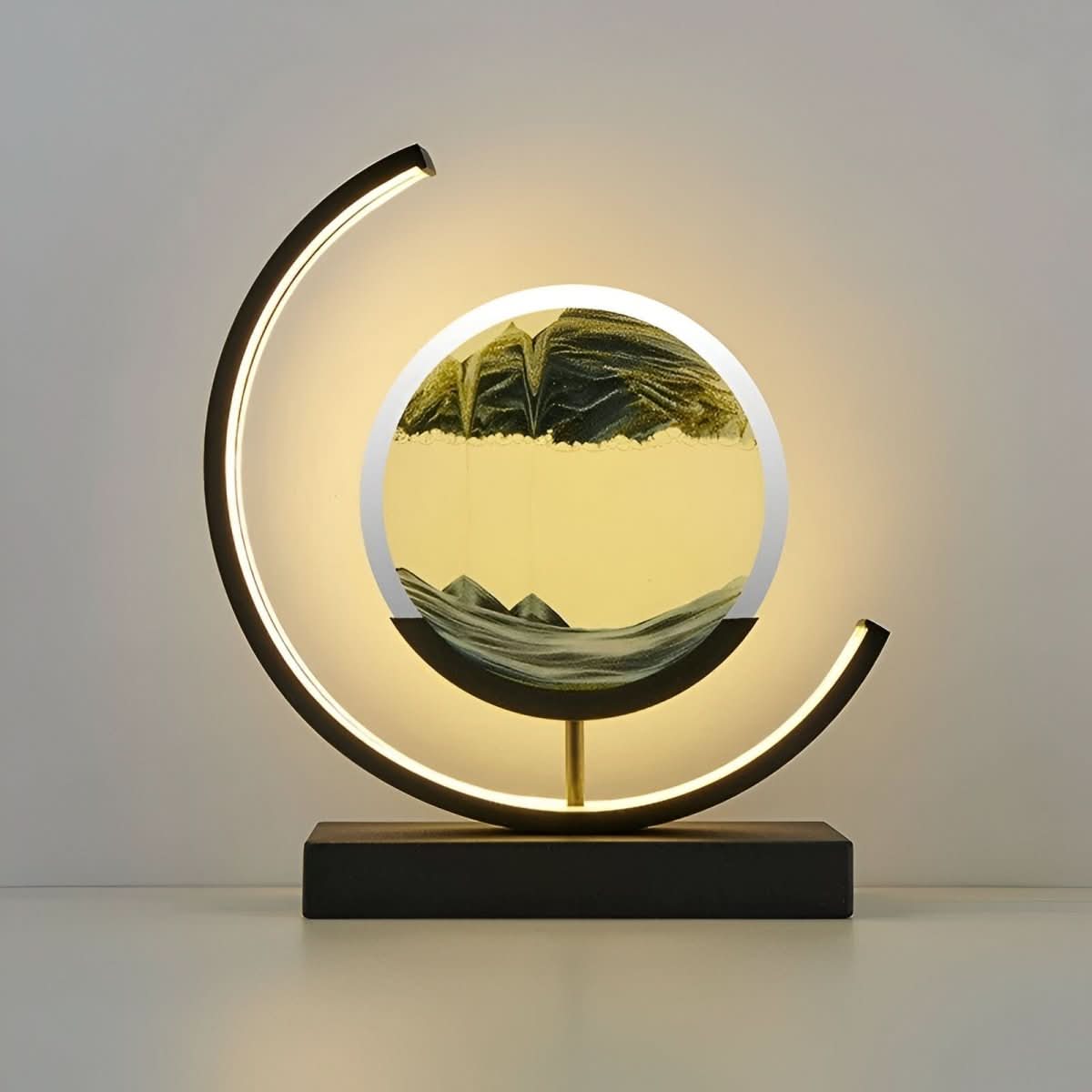 AuraNordic | Bordlampe Moderne - LED Roterende Sand Design