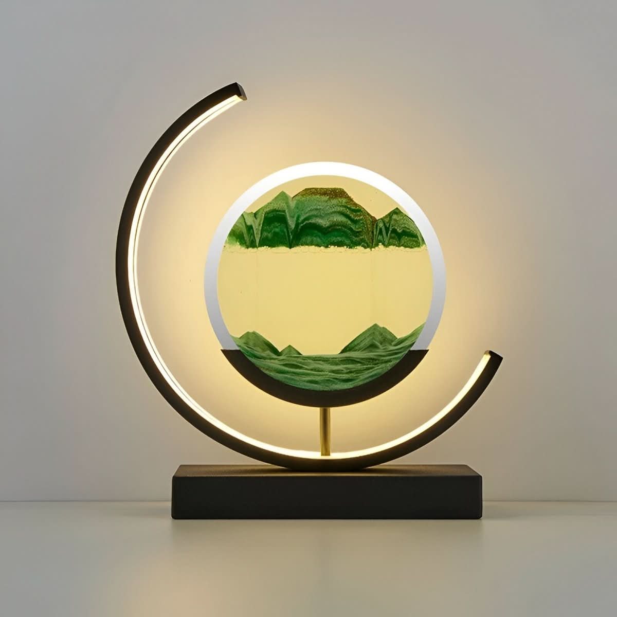 AuraNordic | Bordlampe Moderne - LED Roterende Sand Design