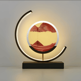 AuraNordic | Bordlampe Moderne - LED Roterende Sand Design