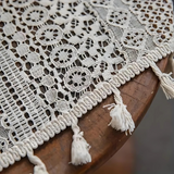 BohoLace | Gardiner Vintage - Hæklet Let Transparent