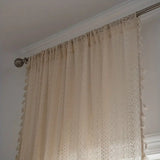 BohoLace | Gardiner Vintage - Hæklet Let Transparent