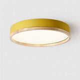 ColorNordic | Loftslampe Skandinavisk - Rund LED Træ