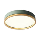 ColorNordic | Loftslampe Skandinavisk - Rund LED Træ
