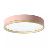 ColorNordic | Loftslampe Skandinavisk - Rund LED Træ