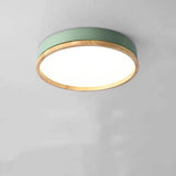ColorNordic | Loftslampe Skandinavisk - Rund LED Træ