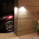 CopperGlow | Moderne væglampe med trapezoidform - Solcelledrevet LED-bevægelsessensor