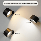 FlexiGlow | Væglampe Moderne - Trådløs LED Touch Dæmpbar