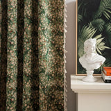 FloraLoom | Gardiner Vintage - Blomstret Vaskbar Med Kvaster