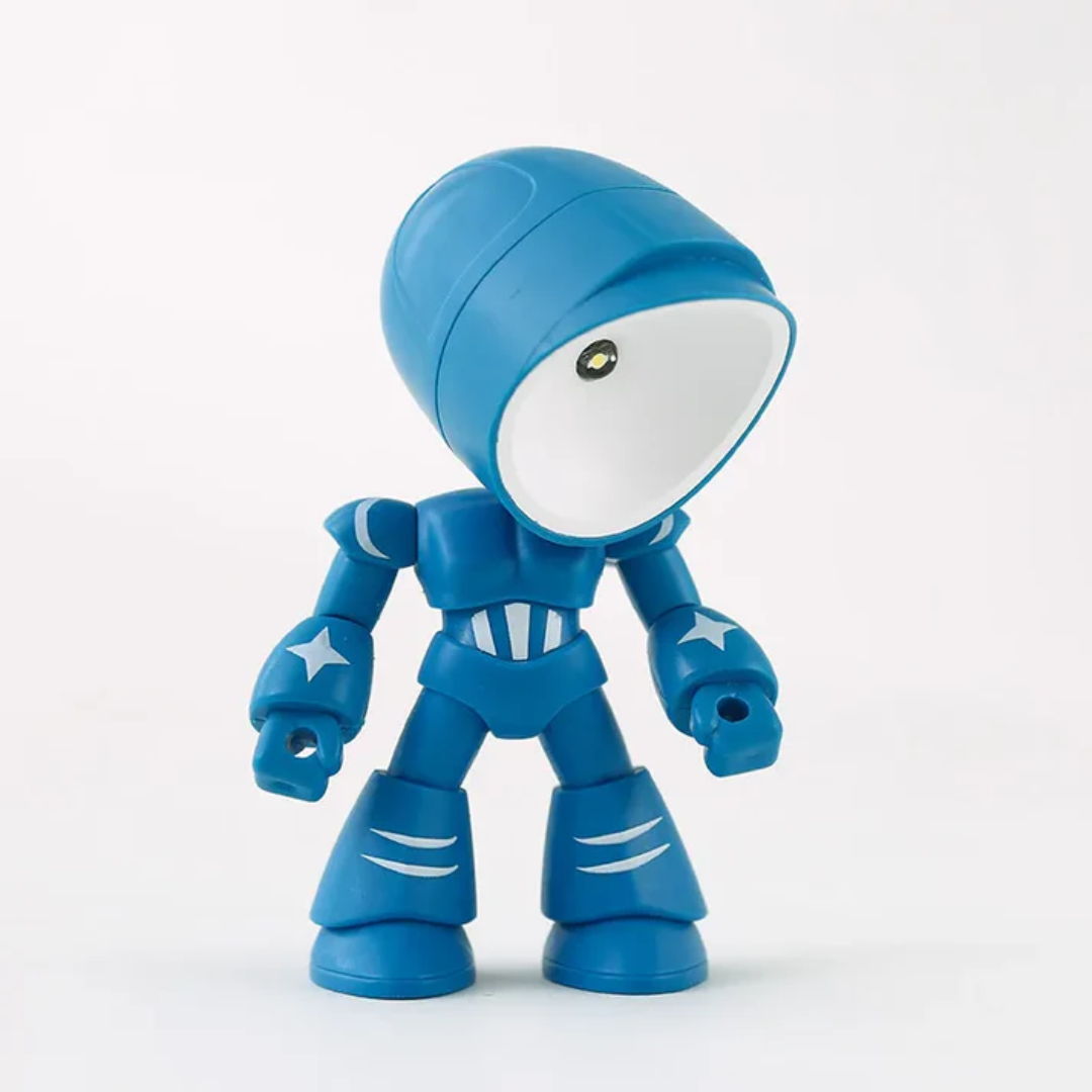 FutureGlow | Bordlampe Moderne - Trådløs LED Robot