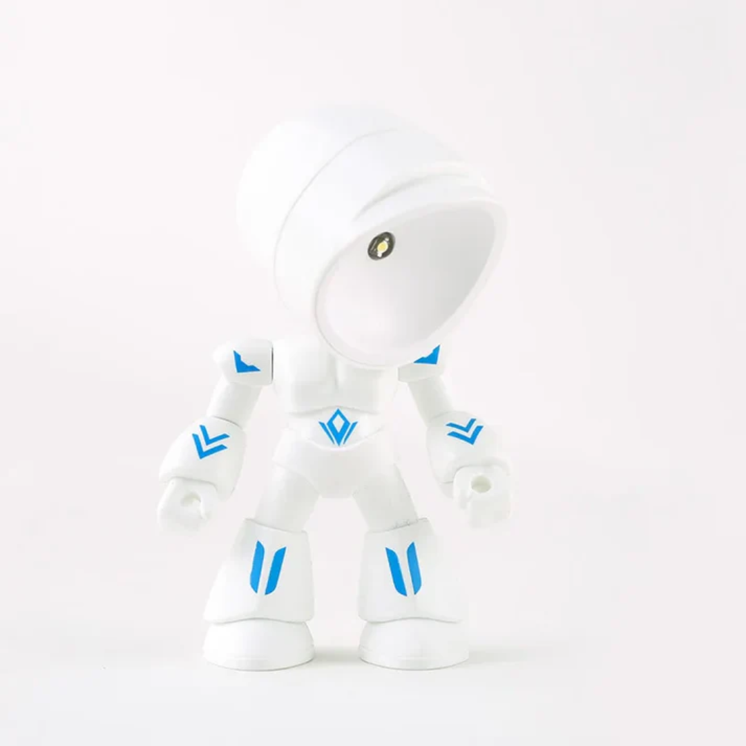 FutureGlow | Bordlampe Moderne - Trådløs LED Robot
