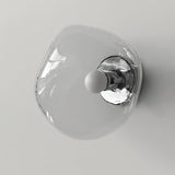 GlassNordic | Væglampe Minimalistisk - LED Irregulær Glas