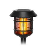HyggeFlame | Solcellelampe Vintage - LED Flamme Effekt