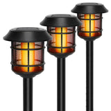 HyggeFlame | Solcellelampe Vintage - LED Flamme Effekt
