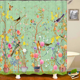 HyggeFlora | Badeforhæng Vintage - Blomsterprint Vaskbar