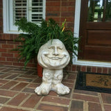 HyggeGrin | Plantekrukke Vintage - Smilende Skulptur Design