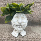 HyggeGrin | Plantekrukke Vintage - Smilende Skulptur Design