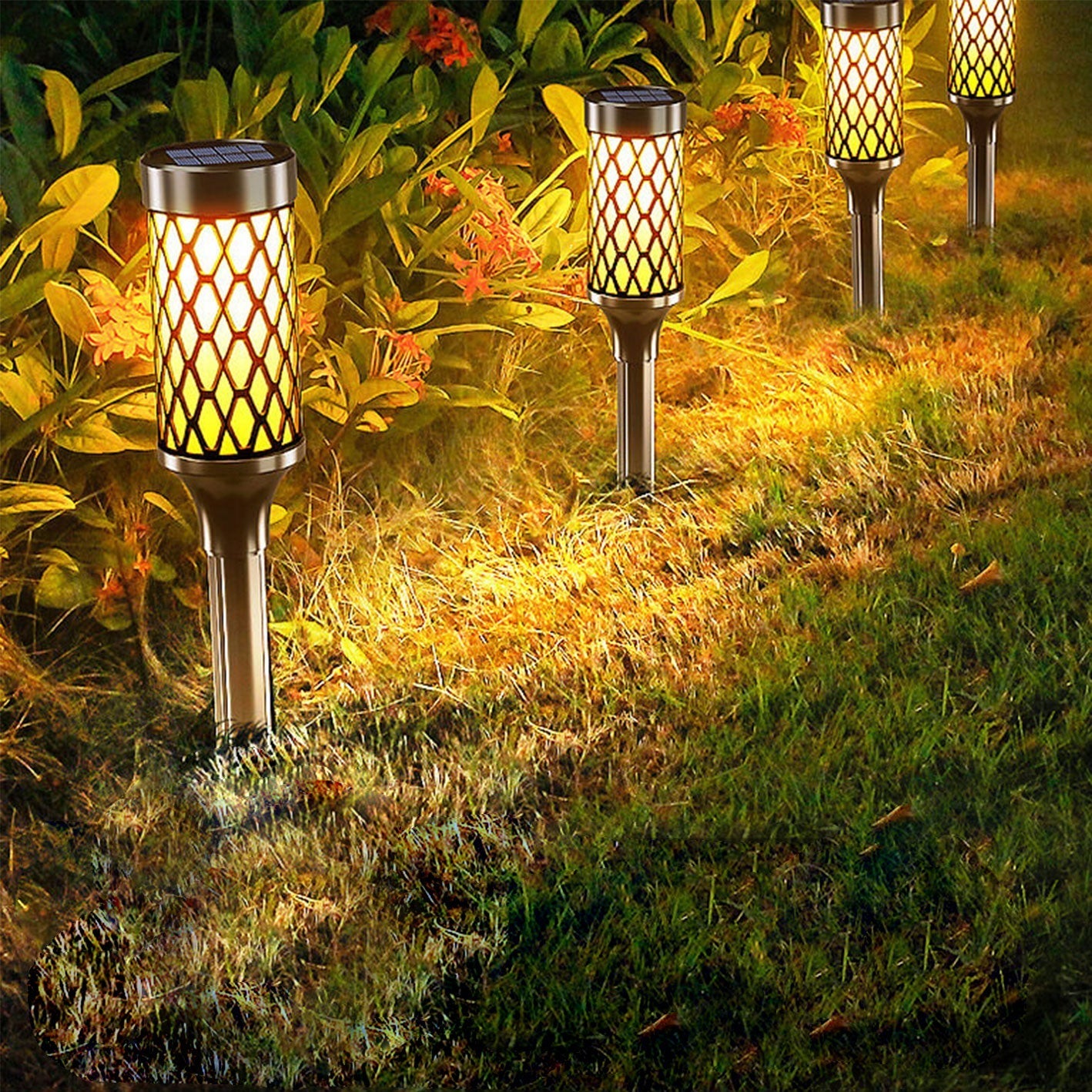 HyggePath | Solcellelampe Skandinavisk - LED Sti Design