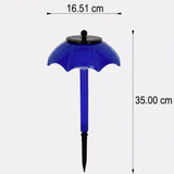 HyggeRain | Solcellelampe Moderne - LED Parasol Design