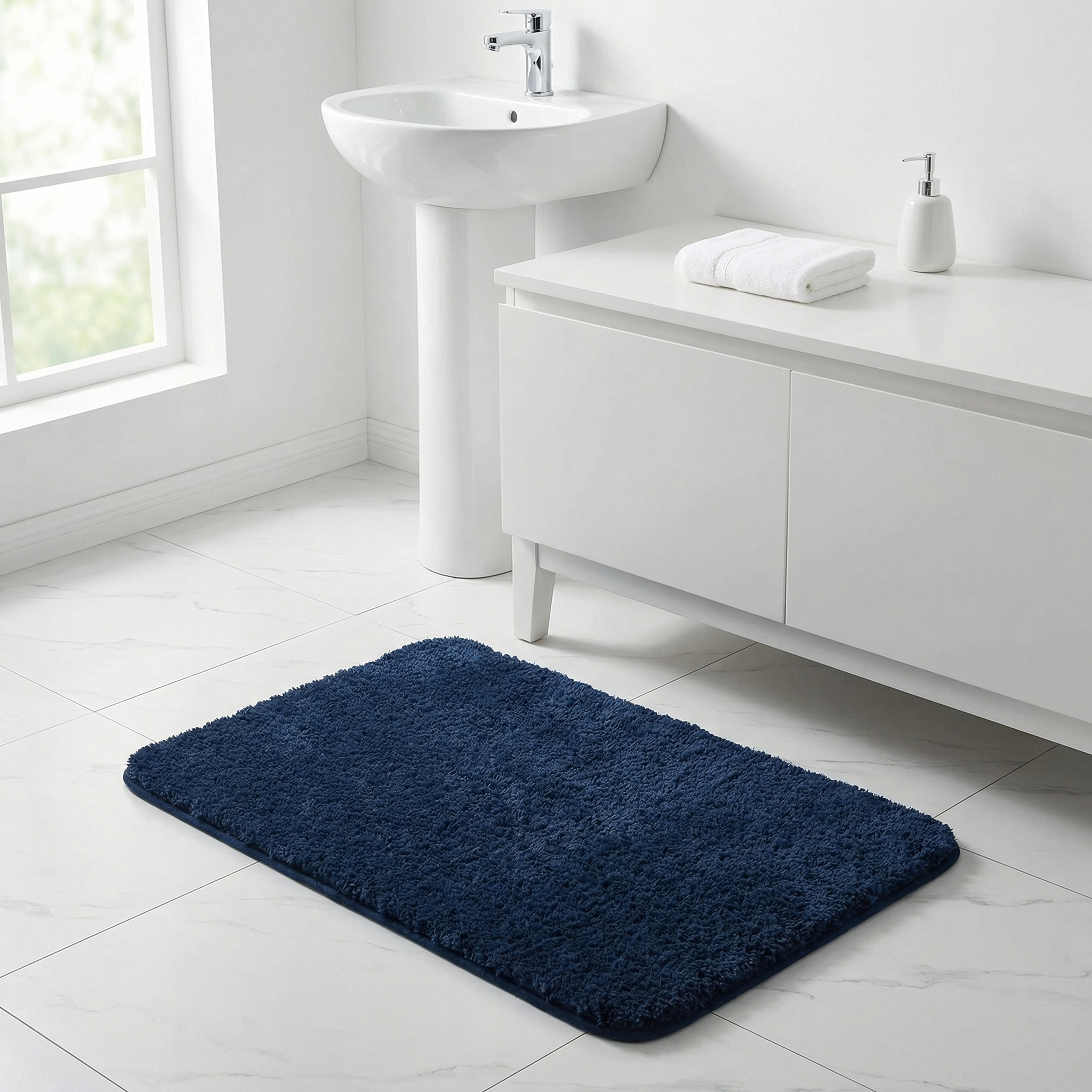 HyggeSoft | Bademåtte Moderne - Blød Vaskbar Plush