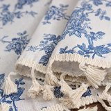 HyggeWeave | Gardiner Vintage – Blomstret Design Vaskbar