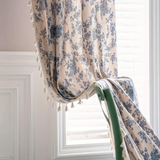 HyggeWeave | Gardiner Vintage – Blomstret Design Vaskbar