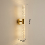 LumaNord | Væglampe Minimalistisk - LED Krystalstang