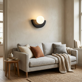 ScandiBright | Væglampe Minimalistisk – Glas Kugle LED
