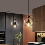 NordicLux | Pendellampe Minimalistisk – Røgfarvet Glas E27