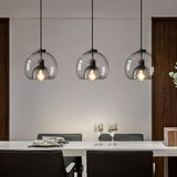 NordicLux | Pendellampe Minimalistisk – Røgfarvet Glas E27