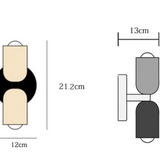 ScandiBright | Væglampe Minimalistisk – Cylinder LED