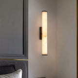 Moderne Minimalistisk Spansk Marmor Kobber Væglampe LED 1-Lys
