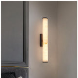 Moderne Minimalistisk Spansk Marmor Kobber Væglampe LED 1-Lys