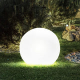Moderne PE Globe Udendørs Havebelysning LED Genopladelig