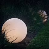 Moderne PE Globe Udendørs Havebelysning LED Genopladelig