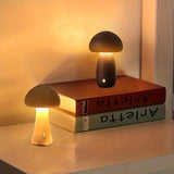 MushGlow | Bordlampe Skandinavisk - Trådløs LED Touch