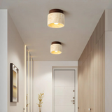 NordicAura | Loftslampe Skandinavisk - LED Travertin Træ