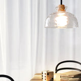 NordicAura | Loftslampe Skandinavisk - Riflet Glas LED