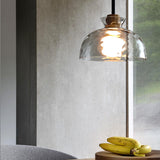 NordicAura | Loftslampe Skandinavisk - Riflet Glas LED