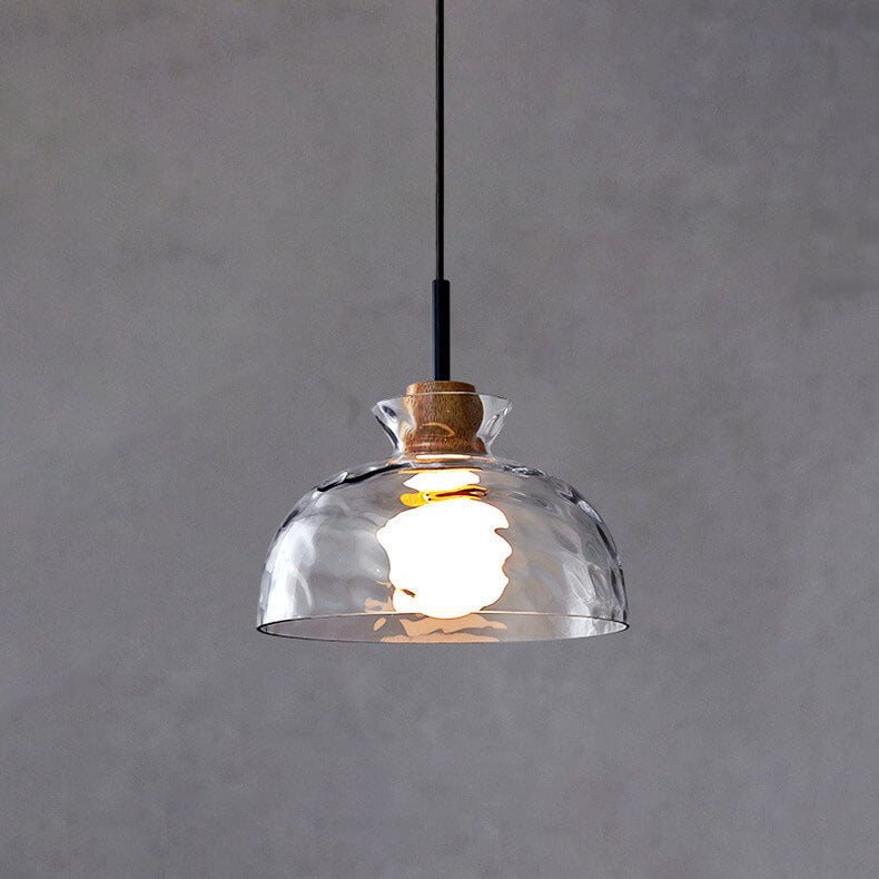 NordicAura | Loftslampe Skandinavisk - Riflet Glas LED