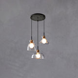 NordicAura | Loftslampe Skandinavisk - Riflet Glas LED