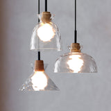 NordicAura | Loftslampe Skandinavisk - Riflet Glas LED