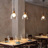 NordicAura | Loftslampe Skandinavisk - Riflet Glas LED